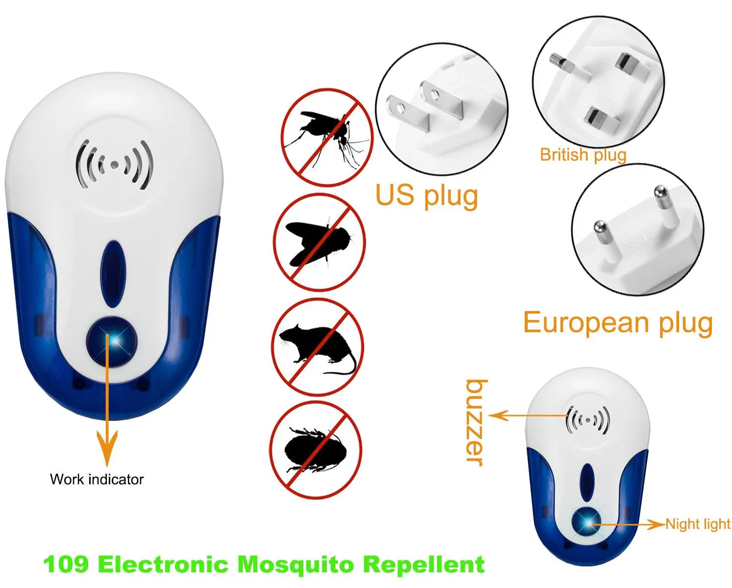 Indoor Electric Pest Repeller Device