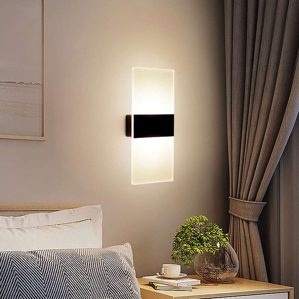 Glass Sconce Light