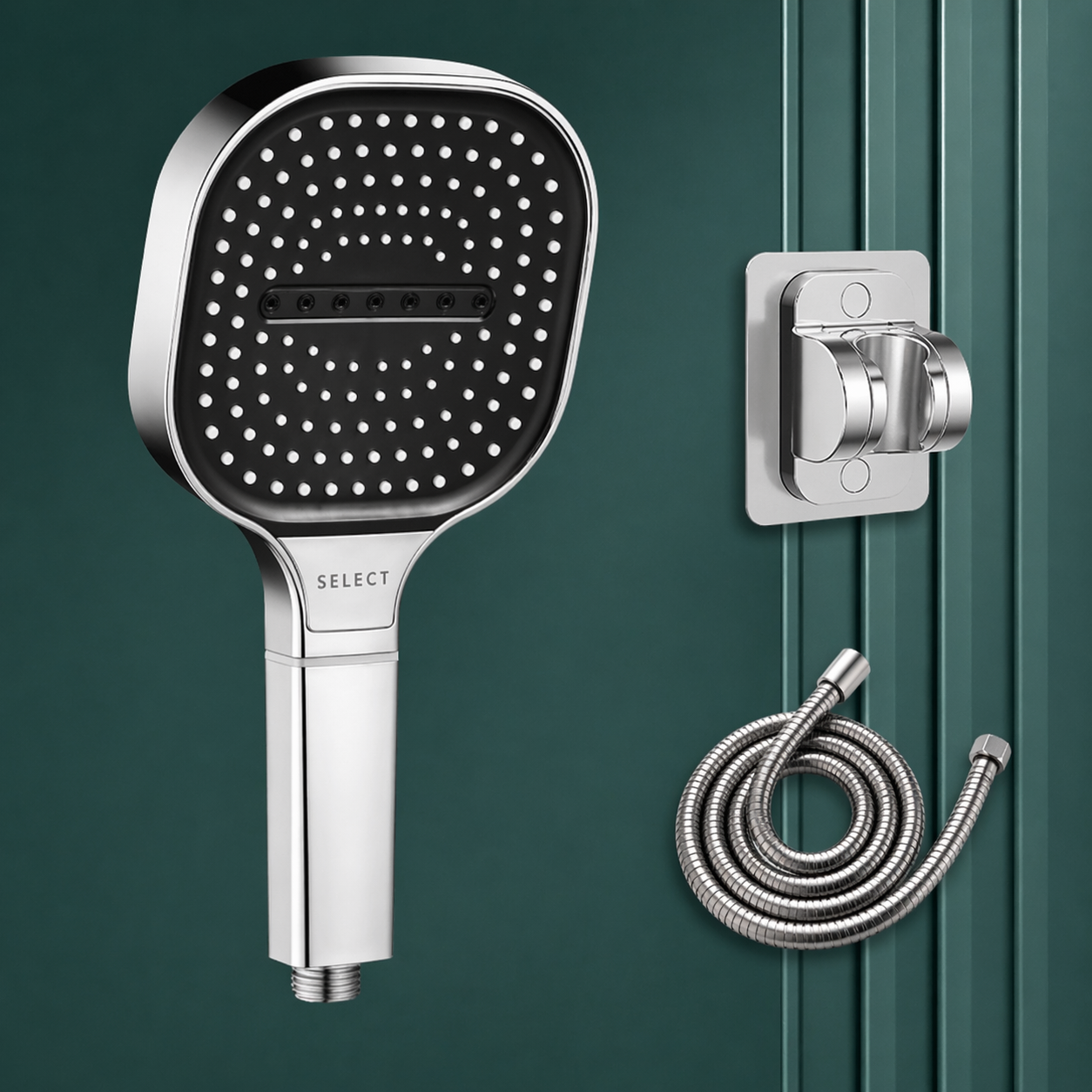Cascade Pressure Shower Head Kit