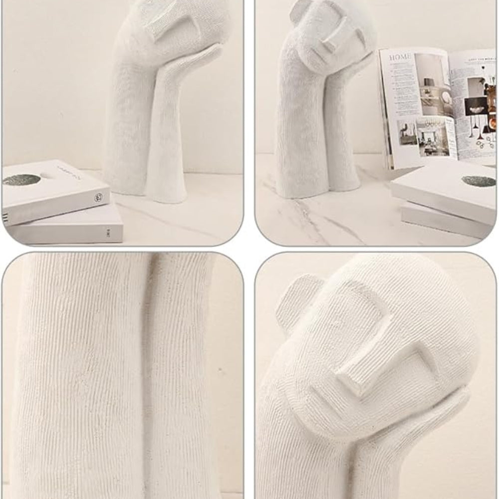 Abstract Resting Figure Sculpture