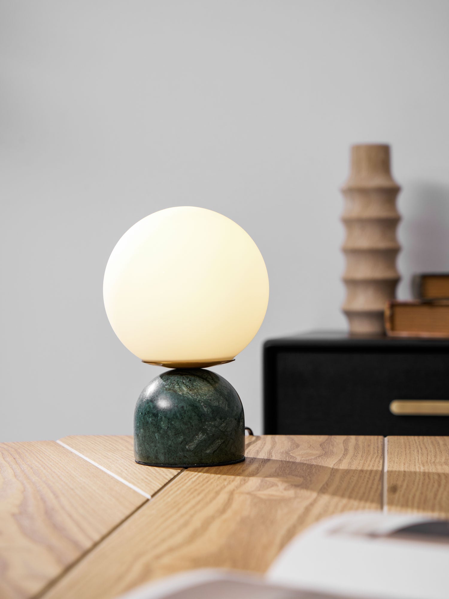 Marble Orb Table Lamp
