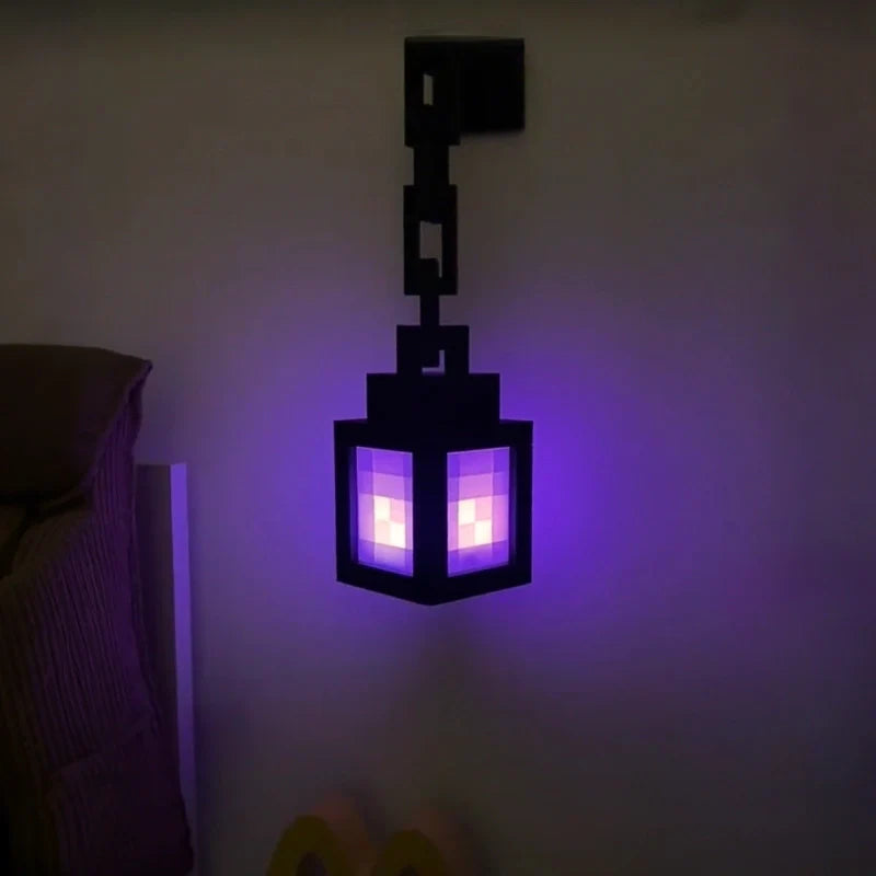 Block LED Wall Lantern