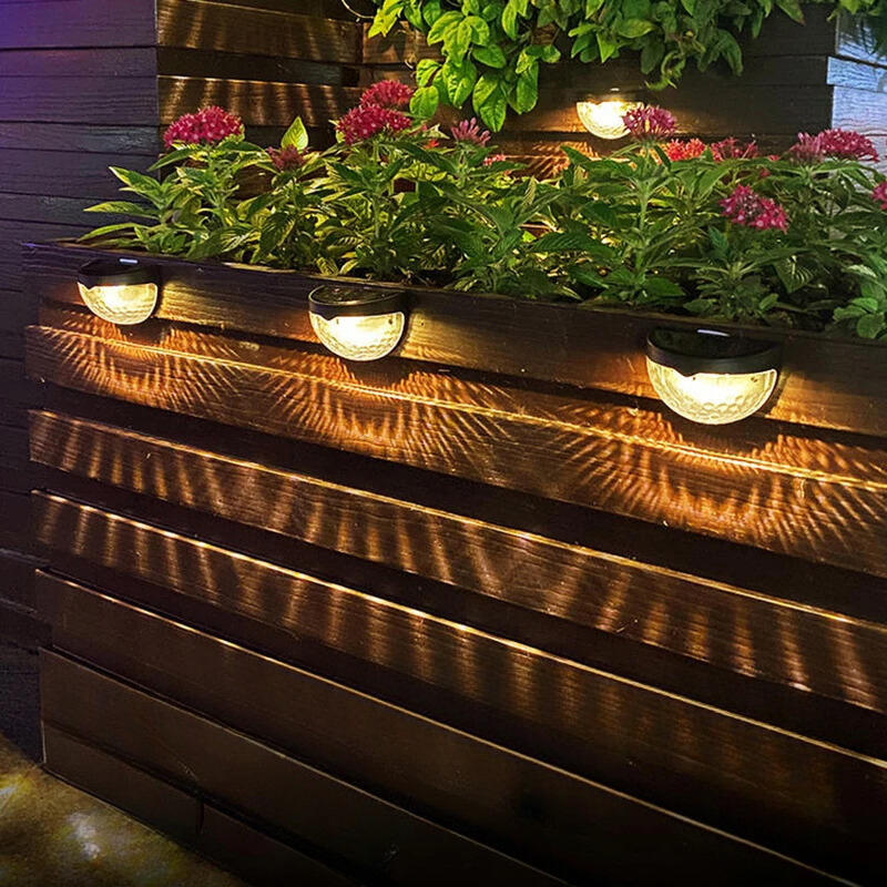 Solar Step Wall Light