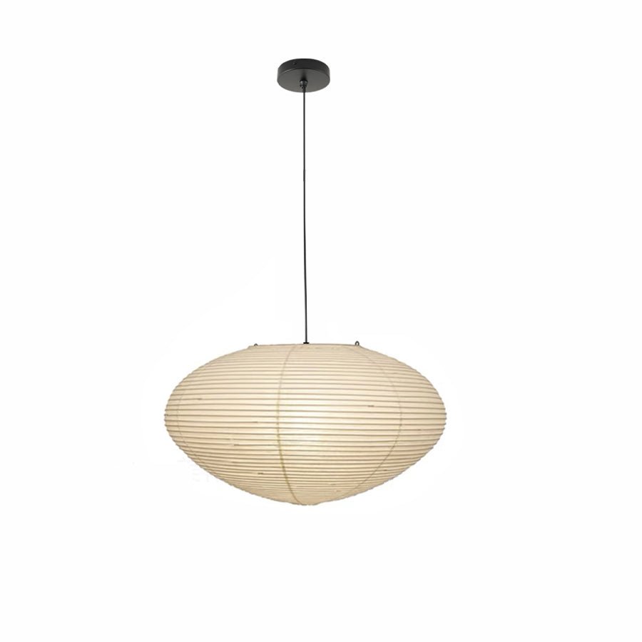 Japanese Paper Saucer Ceiling Light