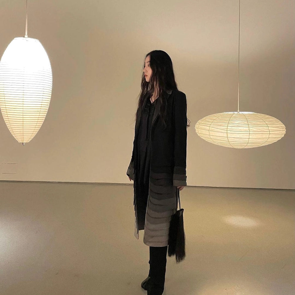 Japanese Paper Saucer Ceiling Light