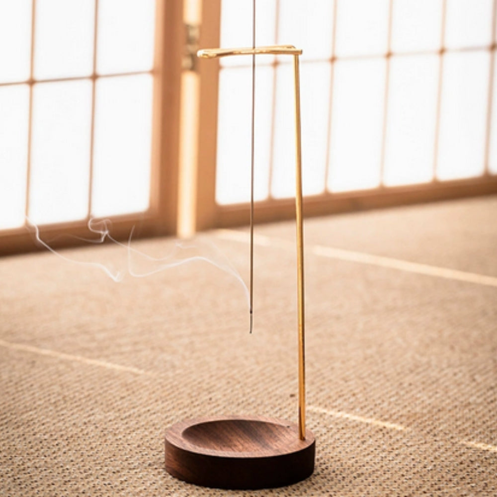 Handcrafted Wood Incense Burner