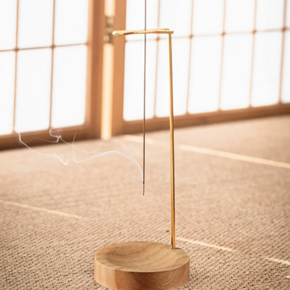 Handcrafted Wood Incense Burner
