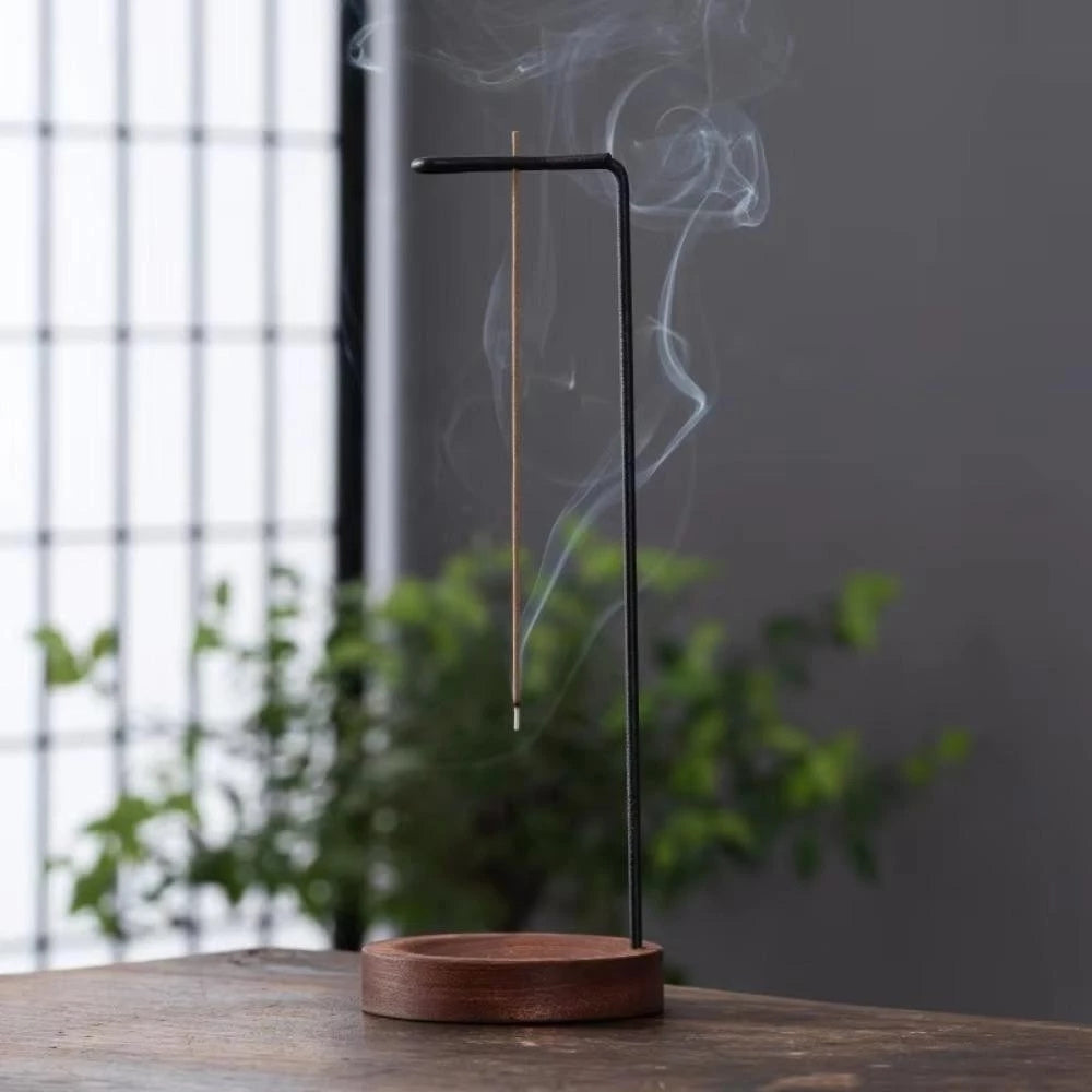 Handcrafted Wood Incense Burner