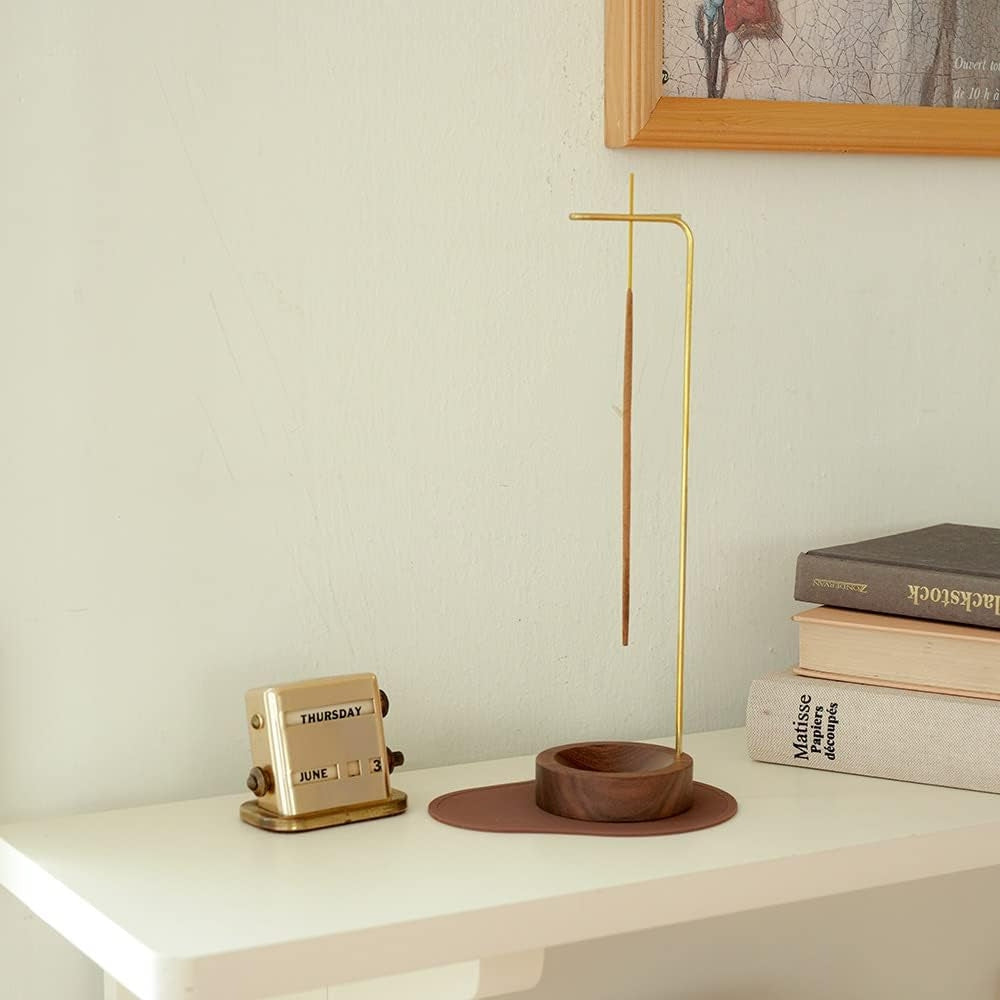 Handcrafted Wood Incense Burner