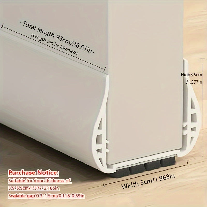 Adjustable Door Draft Excluder Strip