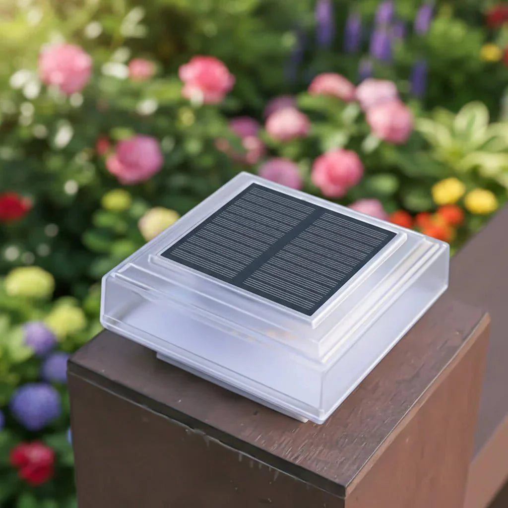 Solar Garden Pillar Light