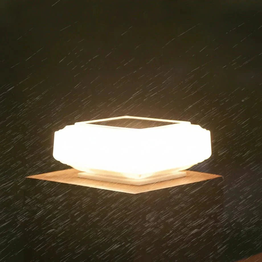 Solar Garden Pillar Light