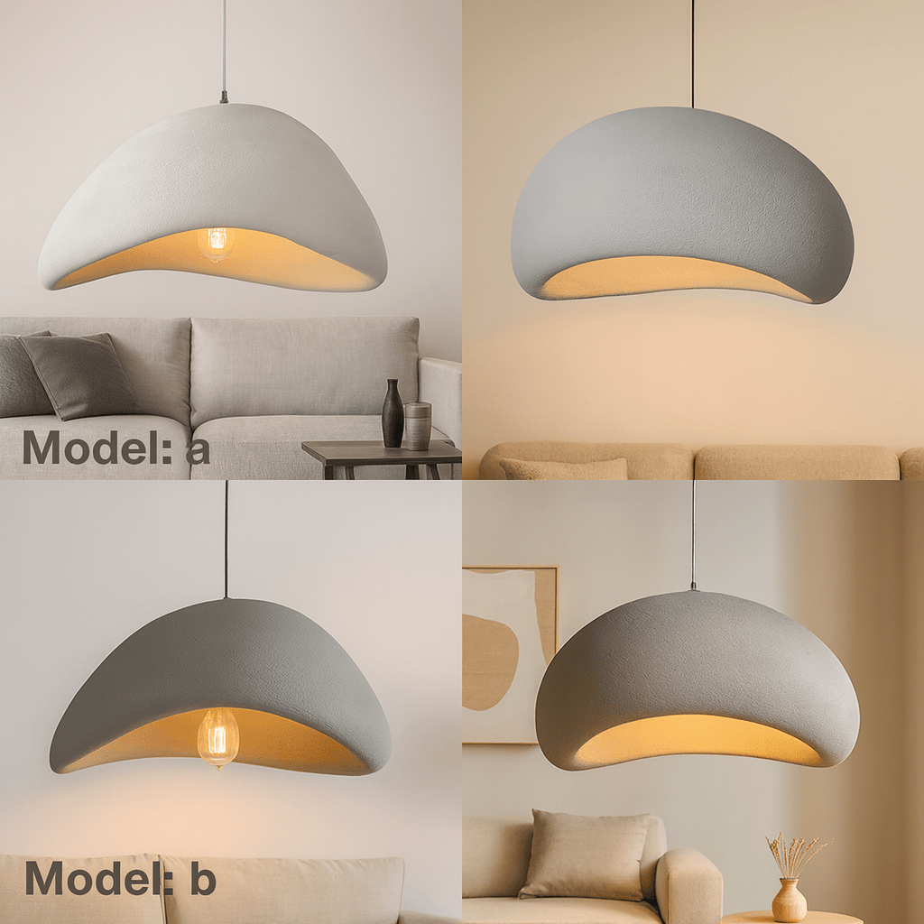 Dimmable Glass & Metal Pendant Light