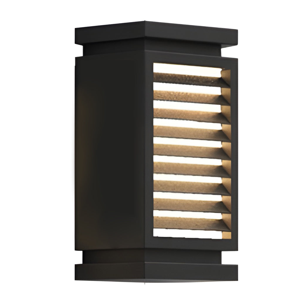 Louver Path Bollard Light