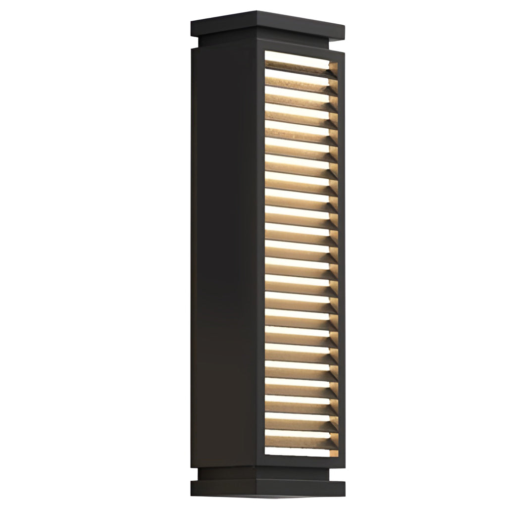 Louver Path Bollard Light