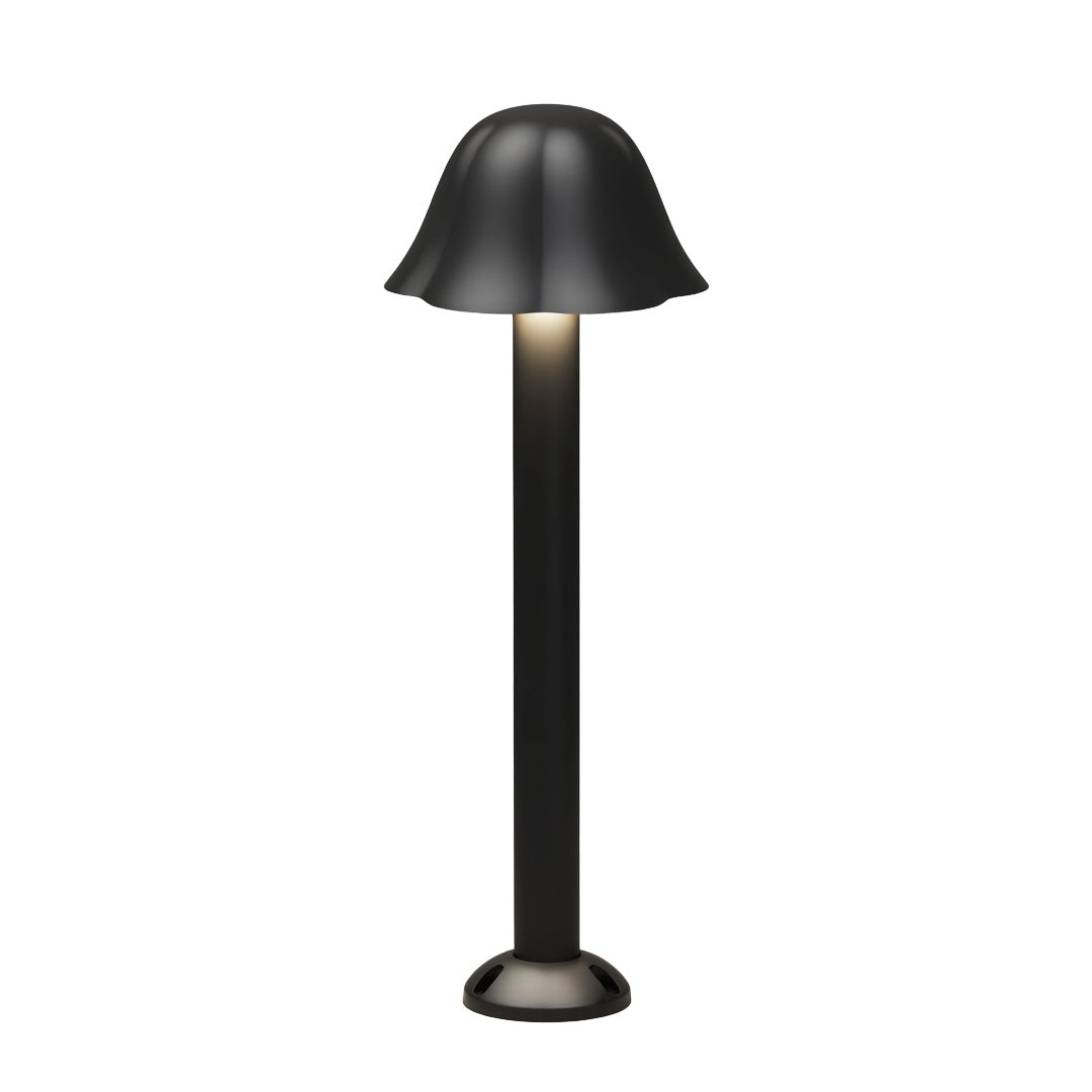 Mushroom Cap Outdoor Path Post Light