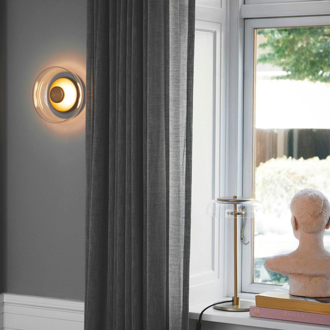 Glass Dome Table Lamp