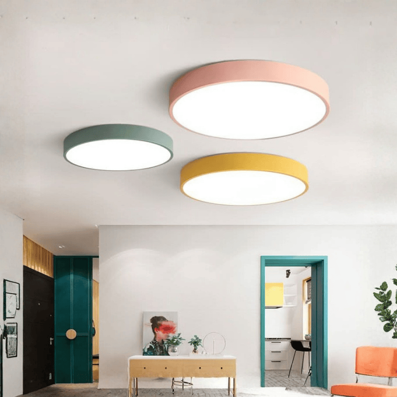 Round LED Flush Ceiling Light