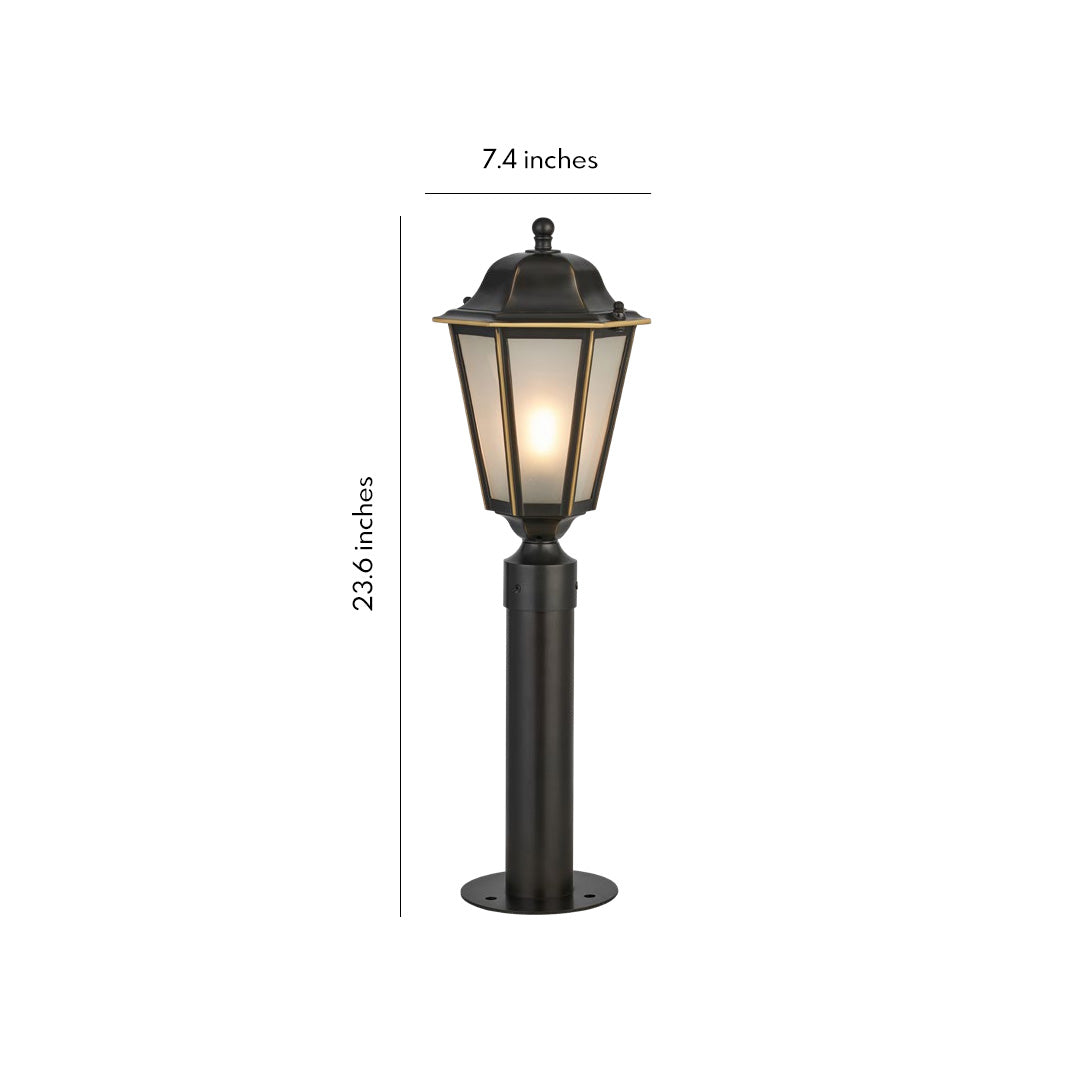 European Copper Path Lantern