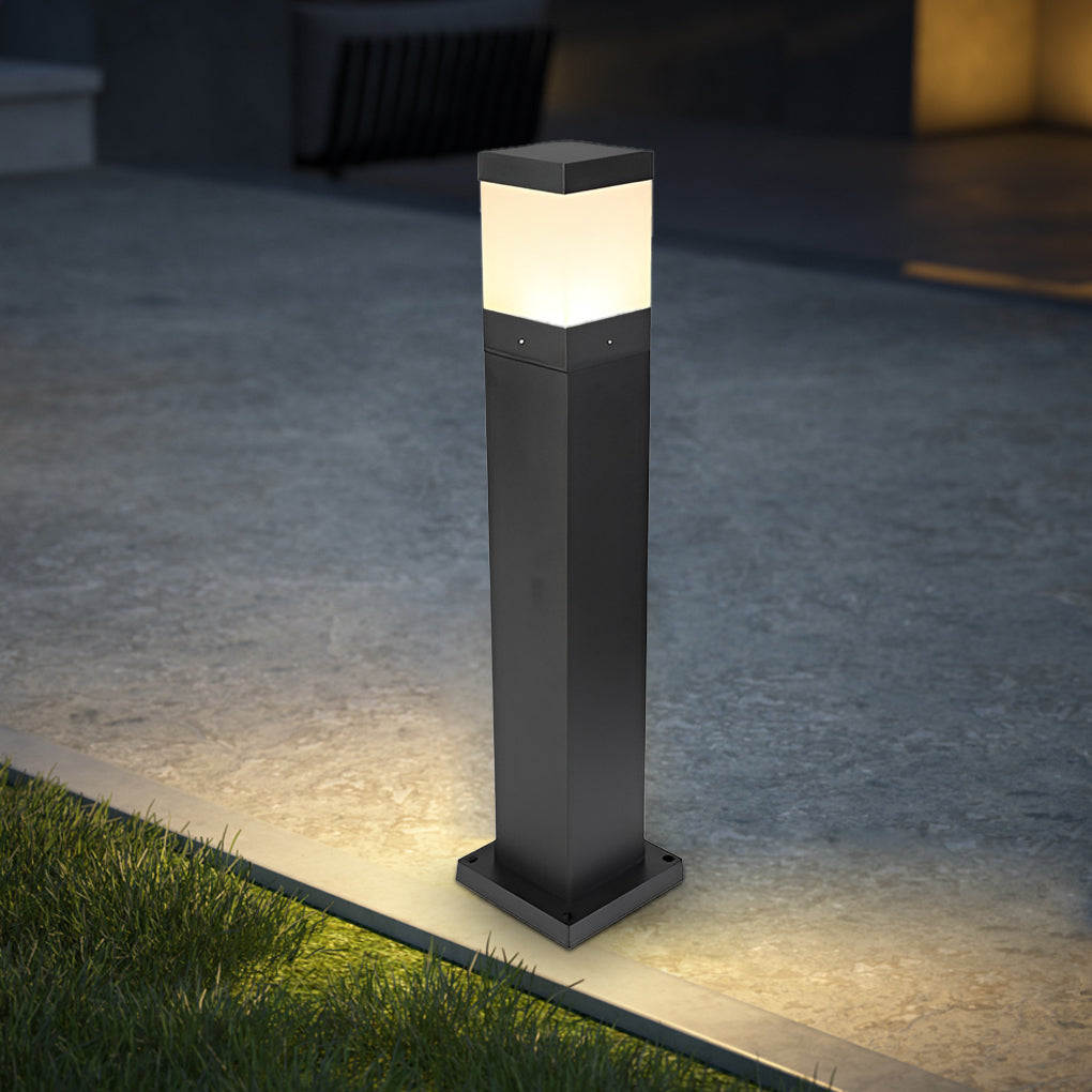Square Path Bollard