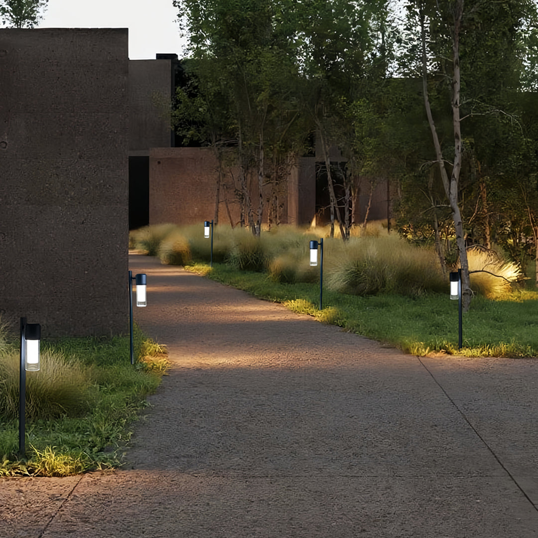 Glass Outdoor Garden Path Light