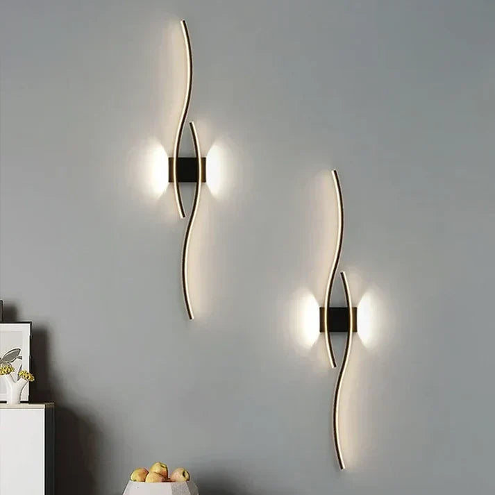 Wave LED Wall Light