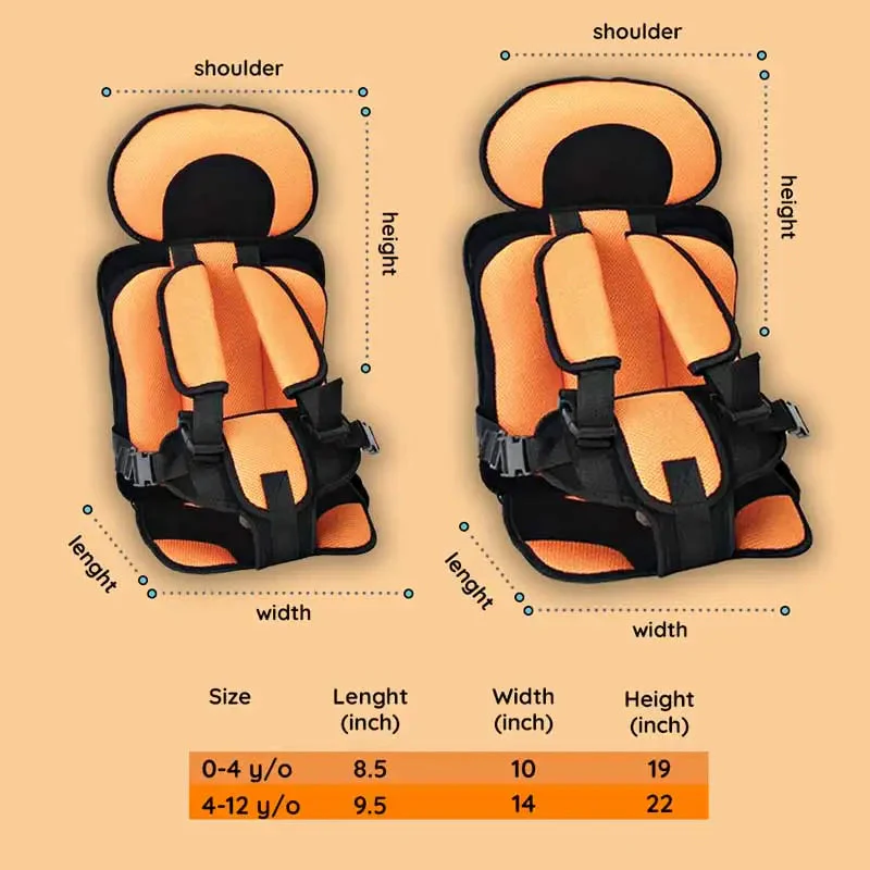 Child Support Car Seat Pad