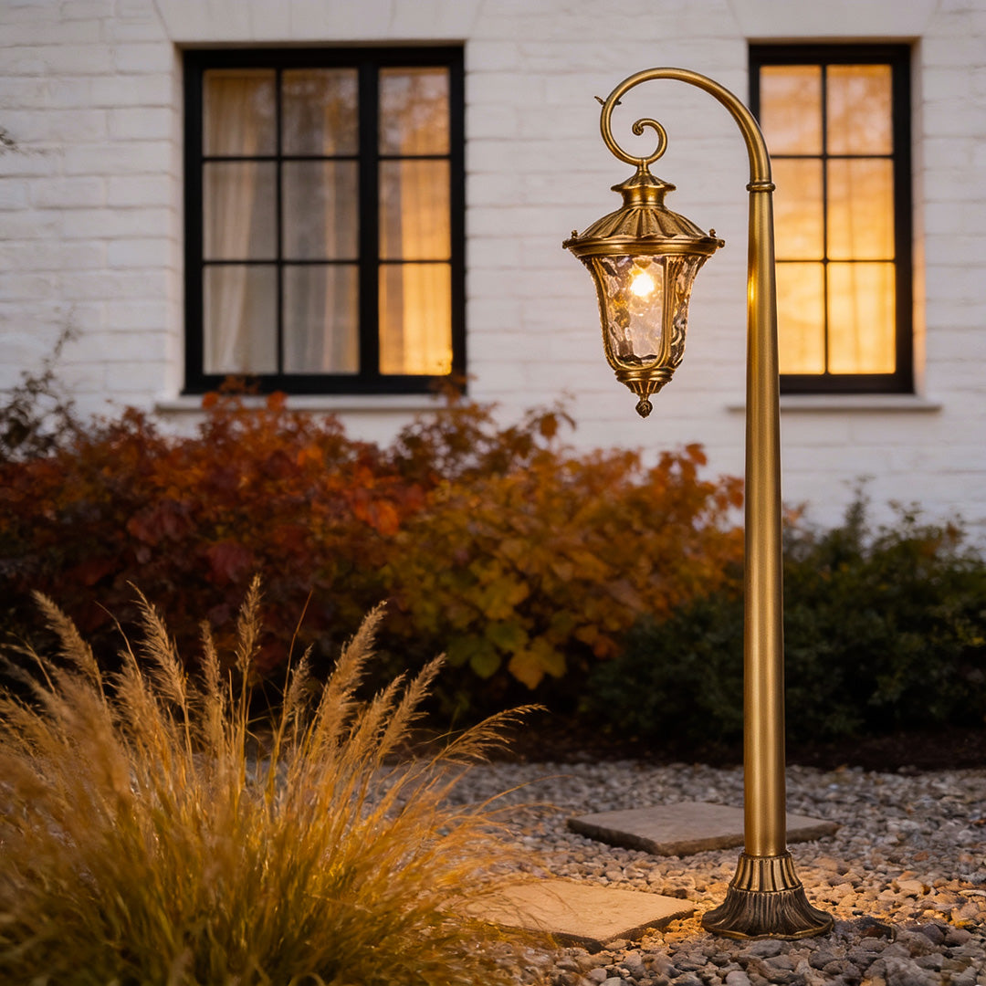 Vintage Copper Garden Path Light