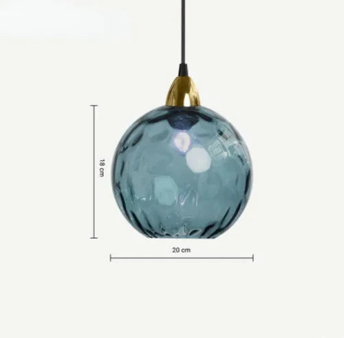 Glass Ball Pendant Lamp - LumiSphere