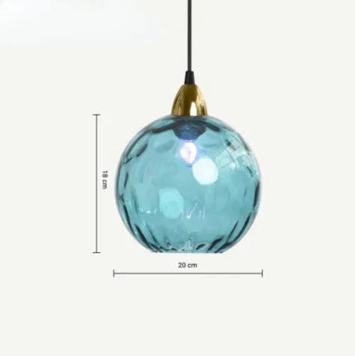 Glass Ball Pendant Lamp - LumiSphere