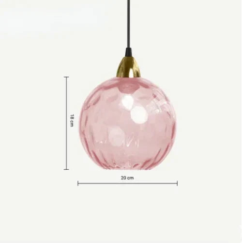 Glass Ball Pendant Lamp - LumiSphere