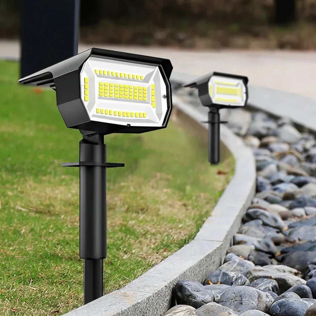 Adjustable Solar Landscape Spotlight