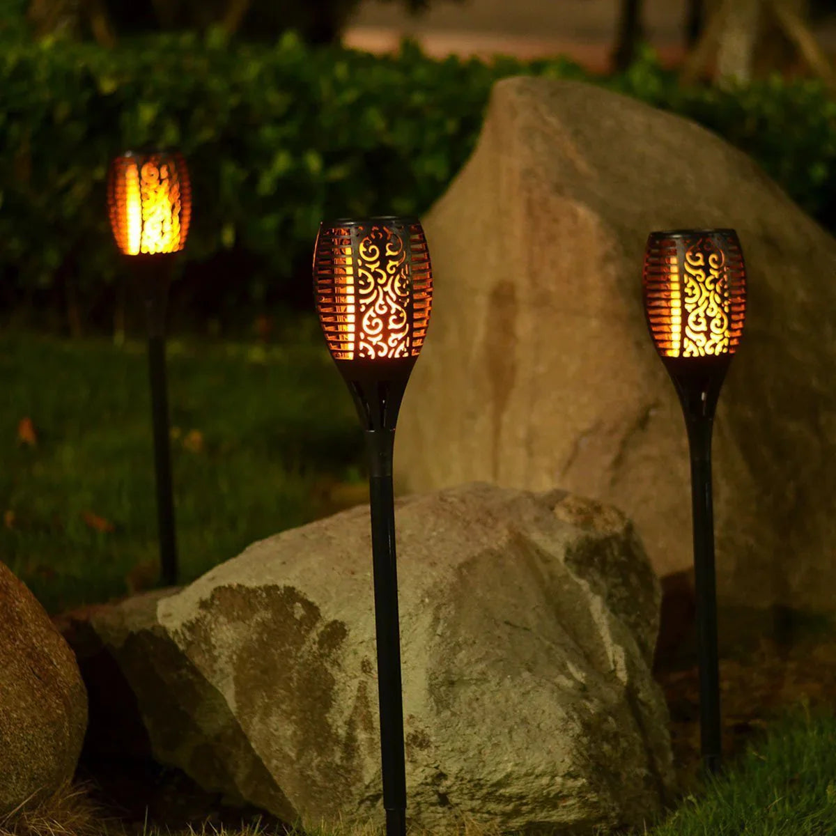 Enchanted Outdoor Torch Lamp