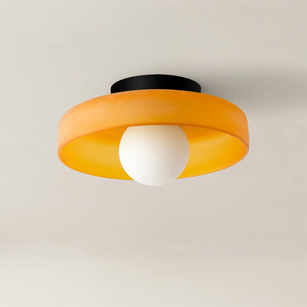 Round Flush Ceiling Light