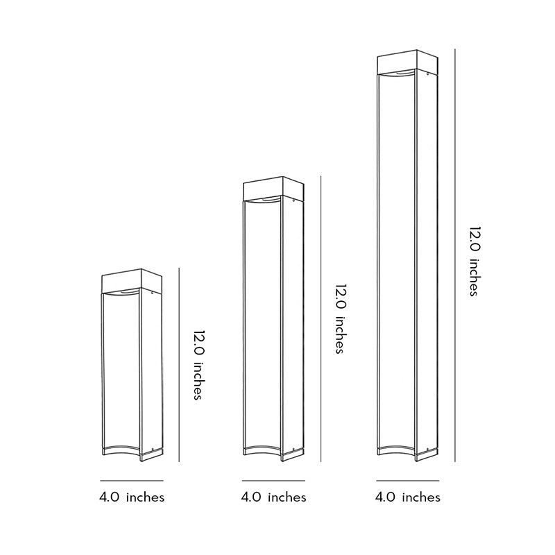 Solar Path Bollard Light
