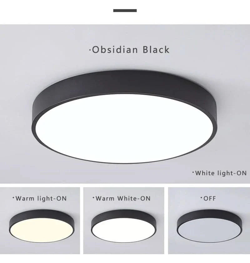 Round LED Flush Ceiling Light