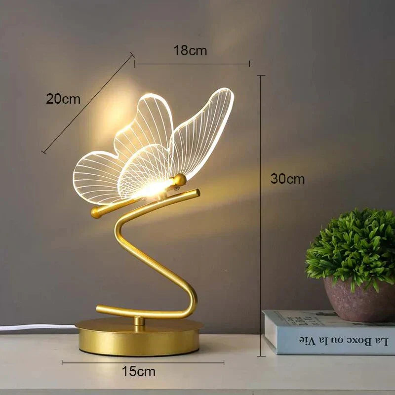 Butterfly LED Table Lamp