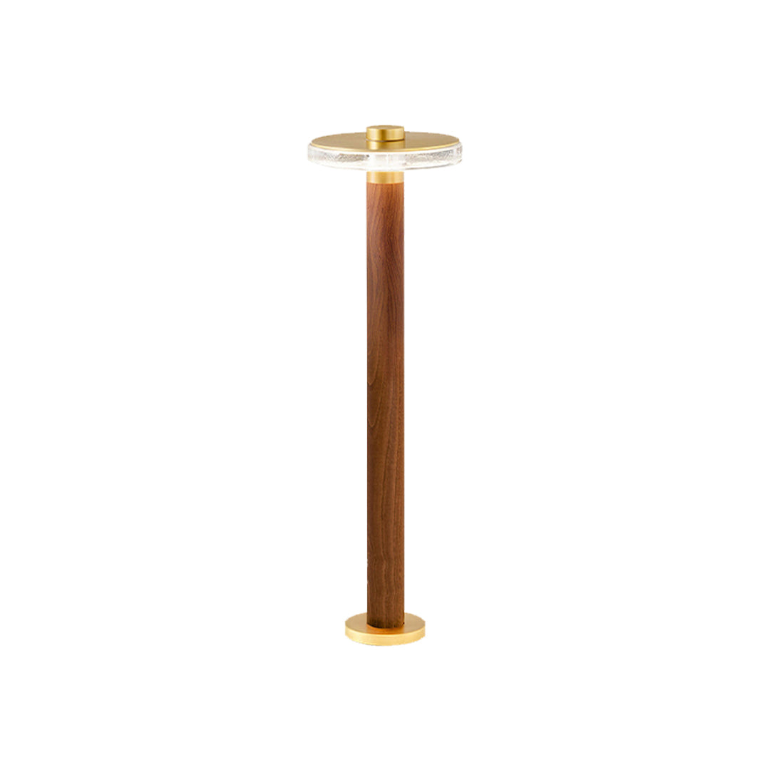 Gold Finish Luxury Outdoor Path Post Light