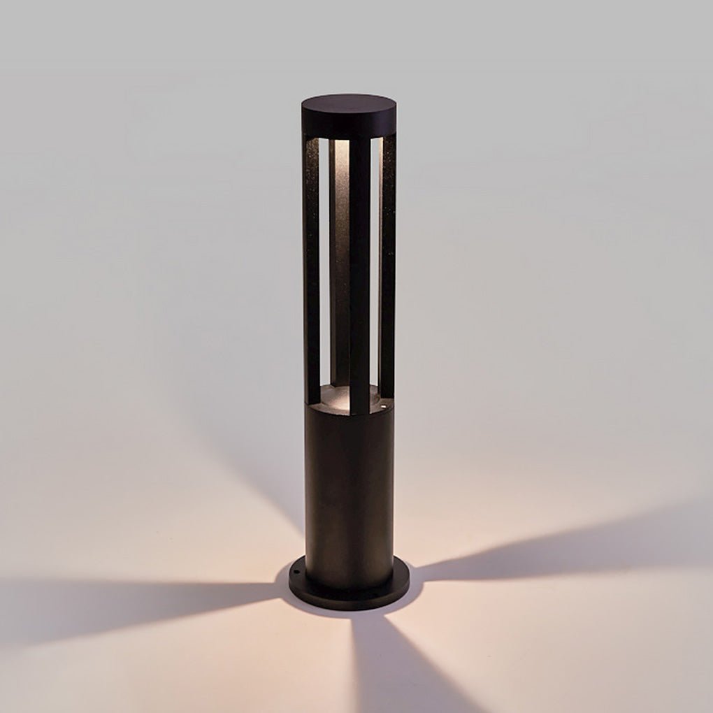 Halo Cutout Bollard Light