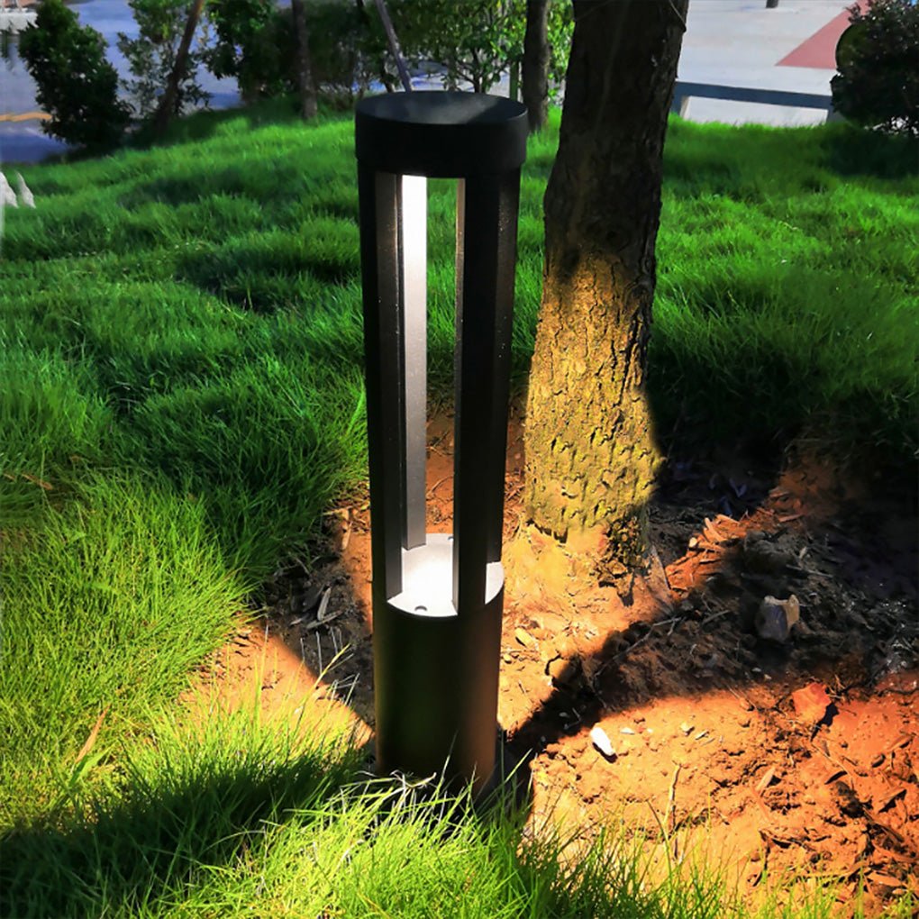 Halo Cutout Bollard Light
