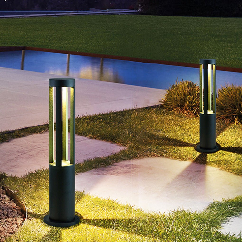 Halo Cutout Bollard Light