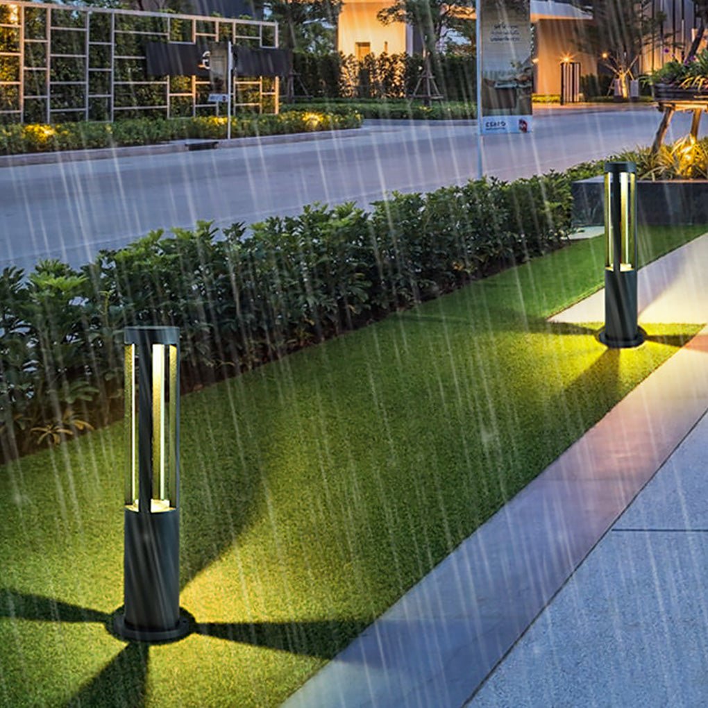 Halo Cutout Bollard Light