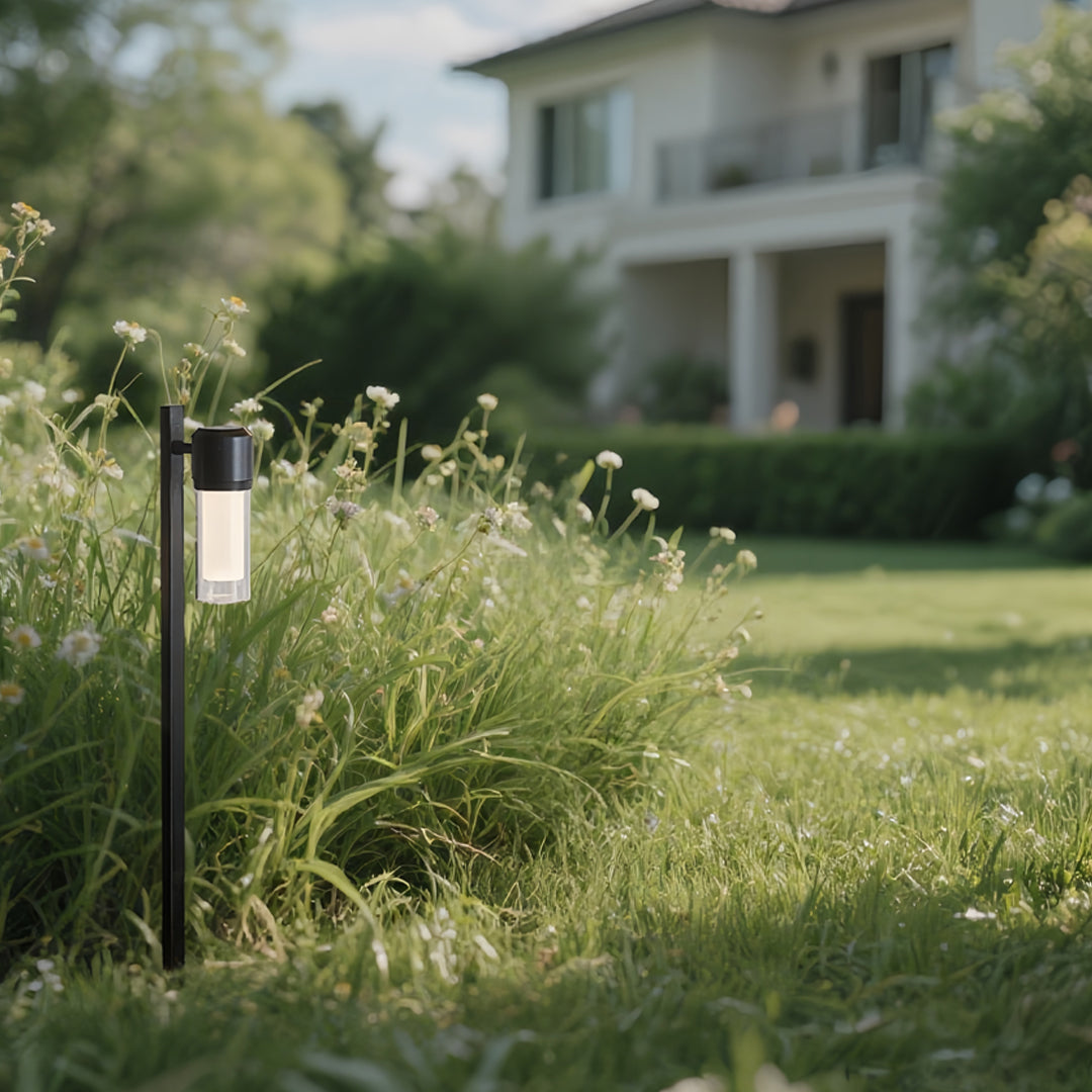 Glass Outdoor Garden Path Light