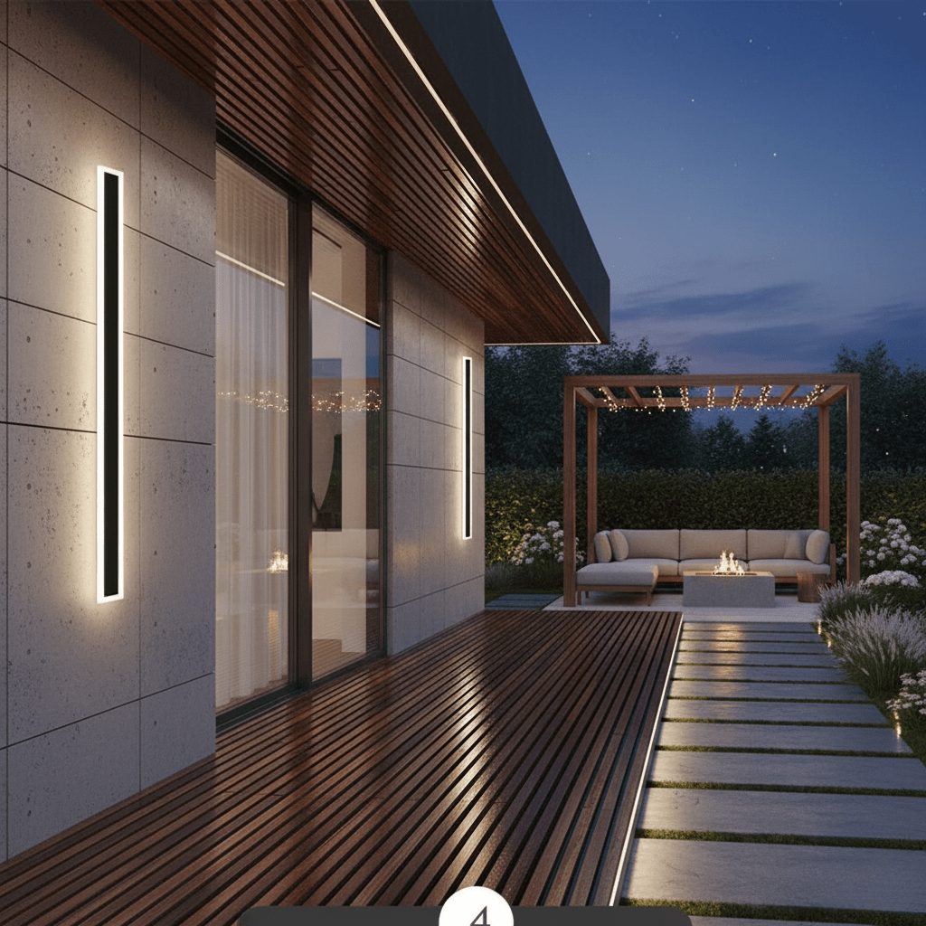 Modern Outdoor Wall Light