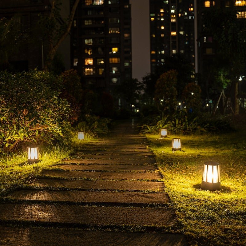 Round Globe Path Light