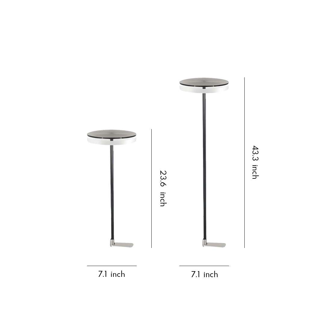 Tall Stainless Outdoor Landscape Post Light