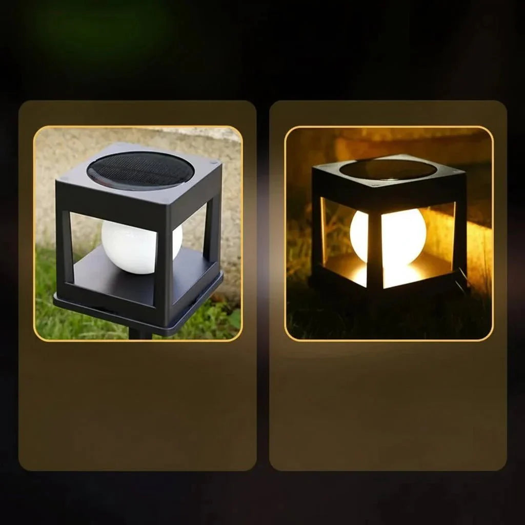 Solar Path Post Light