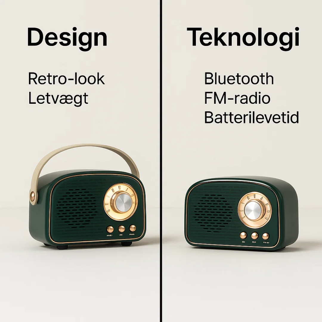 Portable Retro Speaker