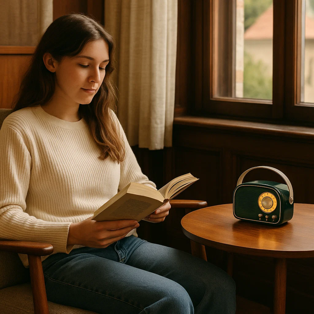 Portable Retro Speaker