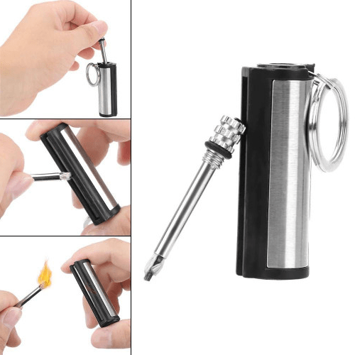 Compact Survival Fire Starter Tool